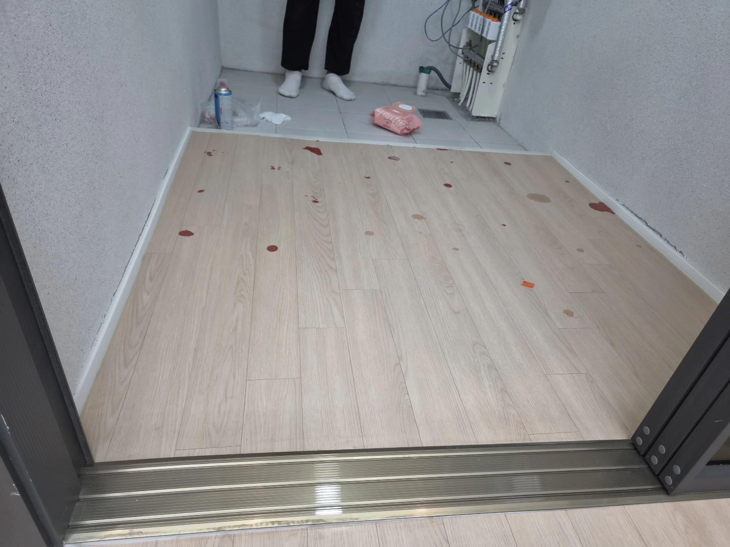 강마루 시공사례2 전 사진
