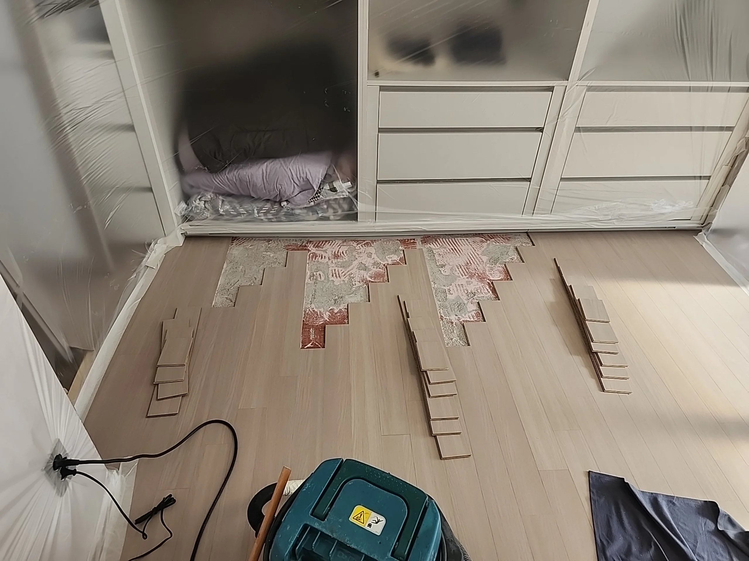 강마루 시공사례6 전 사진